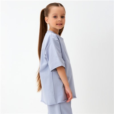 Футболка детская KAFTAN, размер 32 (110-116 см), серая