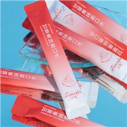 Набор ополаскивателей для рта в стиках со вкусом арбуза, 20 шт. по 10 мл