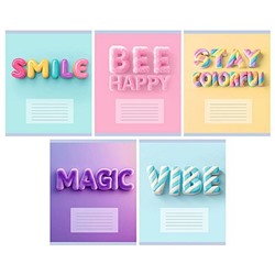 Тетрадь  18л клетка "Candy mood" ТКЛ189604 Listoff