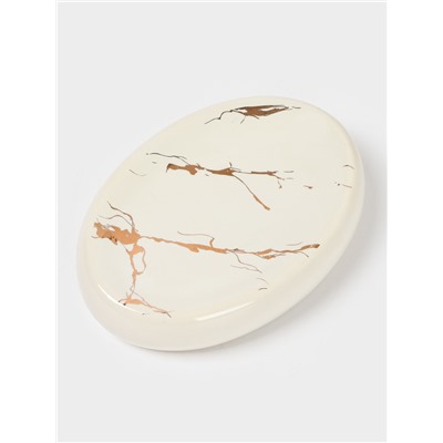 Набор аксессуаров для ванной комнаты SAVANNA «Гроза», 4 предмета (мыльница, дозатор для мыла 400 мл, 2 стакана), цвет белый