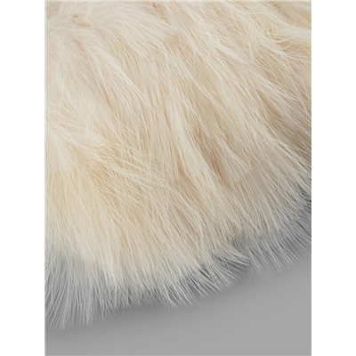 Перья марабу декоративные, на ленте, 8-10 см, 5±0.5 м, бежевые