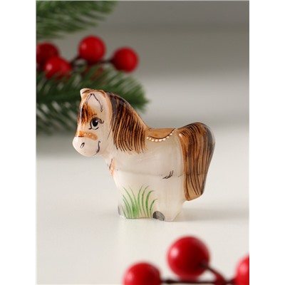 Фигурка «Лошадка Селена», 6×5.5 см, селенит