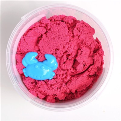 Кинетический песок 0.7 кг, розовый