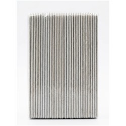 Kristaller Пилка маникюрная на деревянной основе тонкая, 100/180 грит, 13 см, 50 шт. 28329