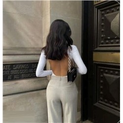 Боди с открытой спиной