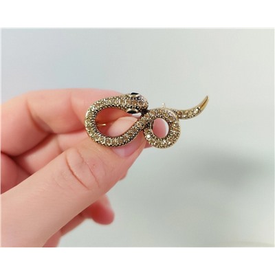 Брошь-кулон ЗМЕЙКА