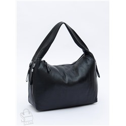 Сумка женская кожаная 019C black Polina&Eiterou  в Новосибирске