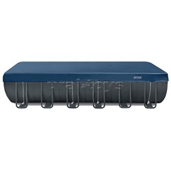 Бассейн каркаcный Ultra XTR Frame 732 х 366 х 132 см, комбинированный фильтр-насос, лестница, тент, подстилка, волейбольная сетка, набор для чистки, 26368NP INTEX