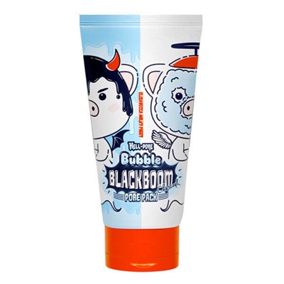 Elizavecca Черная кислородная маска для очищения пор Bubble Blackboom Pore Pack