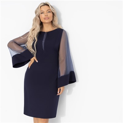 Платье-футляр силуэтное, Время роскоши