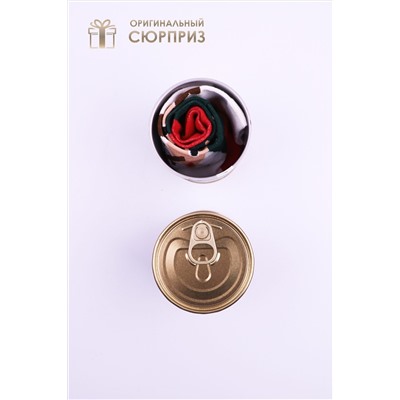 Носки стандарт в банке №GL1706 Зеленая королевская кобра НАТАЛИ, 1052224