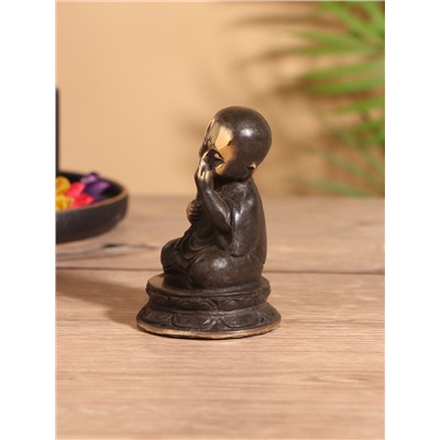 Сувенир «Монах», 6×6×9 см, бронза