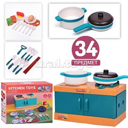 Кухня "Готовим с мамой" (34 предмета) в коробке
