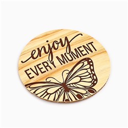 Ваза для цветов с подставкой пластиковая, 20×6 см