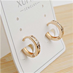 XUPING Серьги с замком кольцо арт. 18 1862 (id 282226)