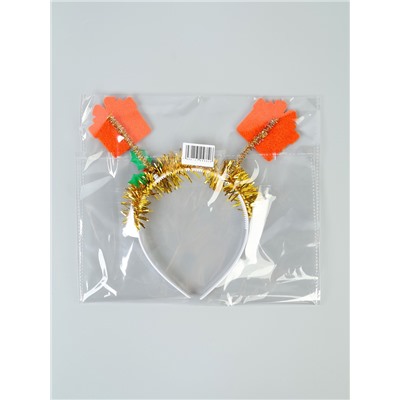 Карнавальный ободок новогодний «Подарок»