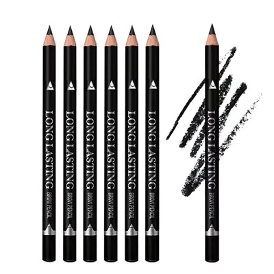 Карандаш для глаз и бровей, Тон 01 Черный