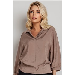 Блузка женская  4374/10/Светло-коричневый
