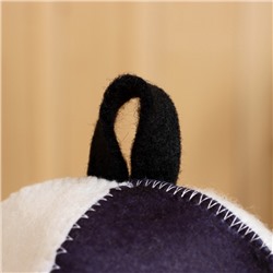 Шапка для бани и сауны «Герб России», полиэфир 70%, шерсть 30%, с принтом, «Добропаровъ»