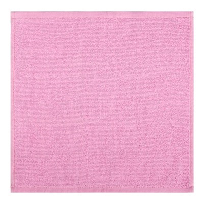Салфетки махровые декоративные «Этель» Beautiful, 8 шт., 30×30 см, хлопок 100%, фуксия