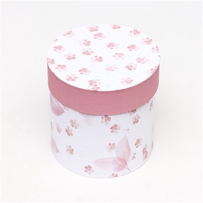 Набор шляпных подарочных коробок 5 в1 «Легкость», 20×20 - 15×15 см