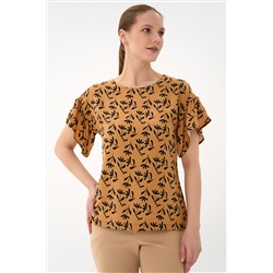 Блузка Кимоно (карамель)
