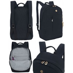 Рюкзак молодежный RXL-427-1/1 черный 24х37,5х12 см GRIZZLY