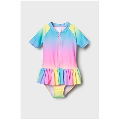 Комбинезон плавательный трикотажный для девочек PLAYTODAY, 1244200