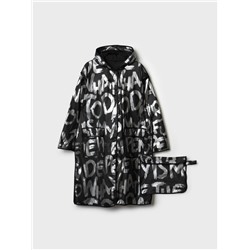 Плащ из полимерного материала для женщин (дождевик)