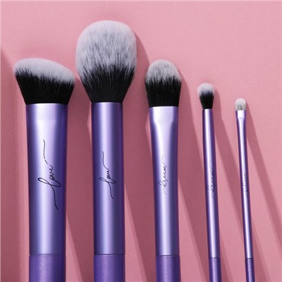 Кисти для макияжа «Самой прекрасной», 5 шт., BEAUTY FOX