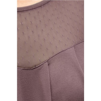 Сорочка ночная жен Mia Cara AW22WJ357C Rosa Del Te сливовый
