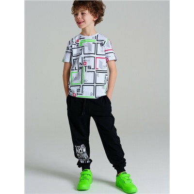 Комплект трикотажный для мальчиков: фуфайка (футболка), брюки