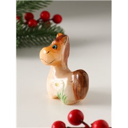 Фигурка «Лошадка довольная» 7×5.5 см, селенит