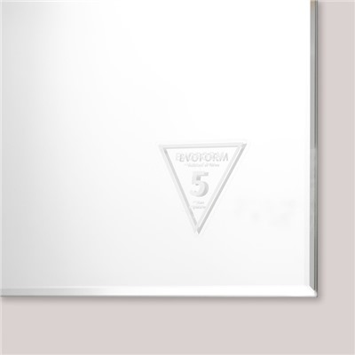 Зеркало Evoform, с фацетом 5 мм, 600×800 мм