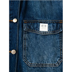 Куртка текстильная джинсовая для девочек