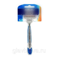 Станок для бритья одноразовый Dʤɪˈlett БЛЮ-3 Comfort (10 шт.) (10X1шт. =10 станков) на карте