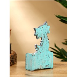 Календарь настольный «Полосатый кот», 7×4×14 см, дерево, чёрно-белый