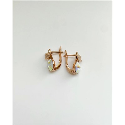 Серьги с кристаллами Swarovski