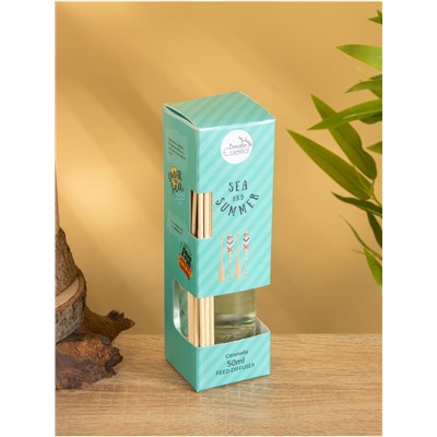 Диффузор ароматический Sea and Summer Citronella, 50 мл, 6 палочек, цитронелла