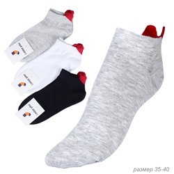 Носки женские р. 35-40 / ZIXIN-14 /уп 20/ ОДНА ПАРА / 718411