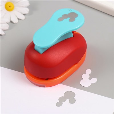 Дырокол фигурный рисунок 3.8×3.8 см «Кактус», 7×5.2×9.2 см, МИКС