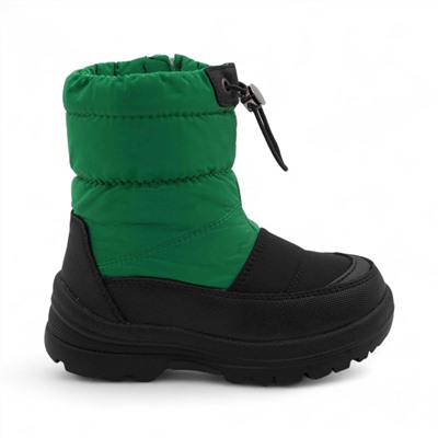 Дутики А5118-7 зеленые п/п