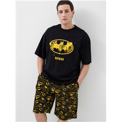 Комплект трикотажный для мужчин: фуфайка (футболка), шорты