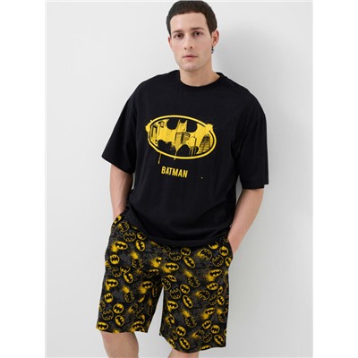 Комплект трикотажный для мужчин: фуфайка (футболка), шорты