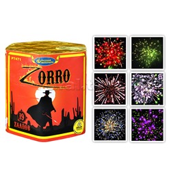 Батарея салютов "Zorro" (1" х 19 залп.) * в кор. 12 шт. Срок до 15.01.30