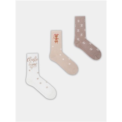 НОСКИ ЖЕНСКИЕ (3 пары) 217A-2164