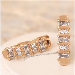 Серьги позолота H01-10344