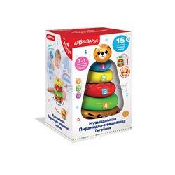 Музыкальная Пирамидка-неваляшка Тигренок (Люленьки)