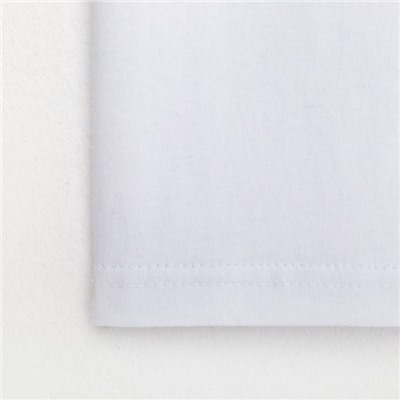 Футболка «Работайте братья», с символикой Z, размер 54, цвет белый