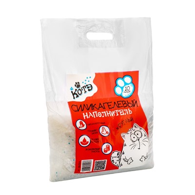Наполнитель силикагелевый «Котэ», круглый, 10 л